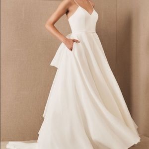 Jenny Yoo Piper Gown Size 4 Ivory